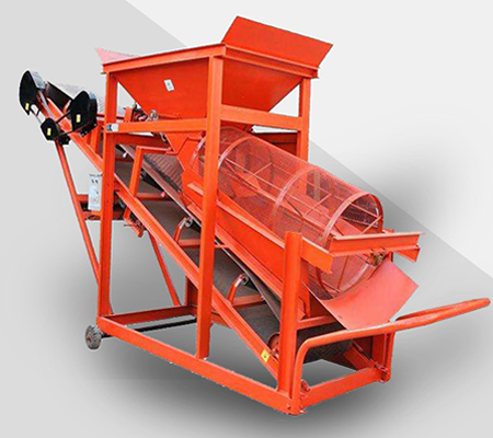 砂石篩選機、砂石圓筒篩、砂石篩分機